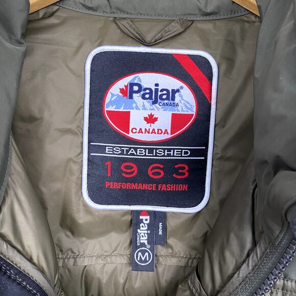 Pajar Canada Men's Kyle Puffer Jacket Olive Green Medium - Picture 4 of 8